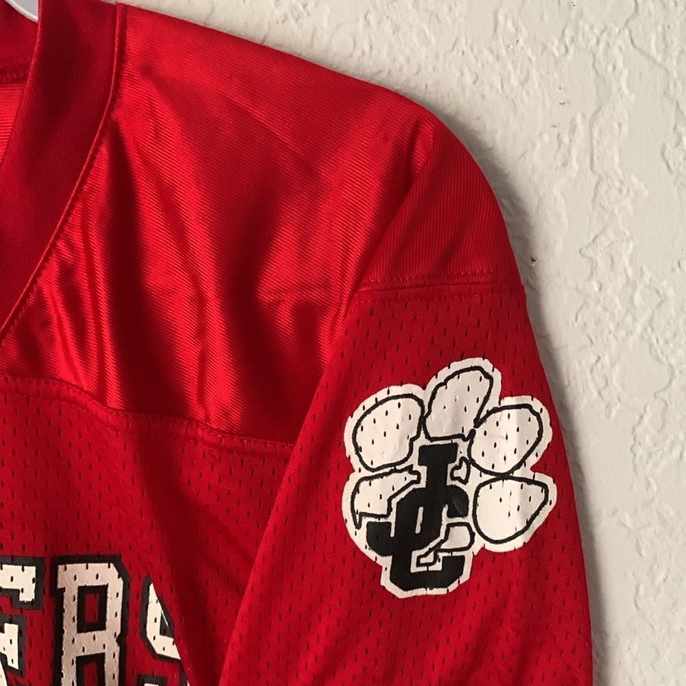 Alleson Athletic Football Red White Panthers #25 Youth Jersey Size L T-Shirt - Picture 5 of 9